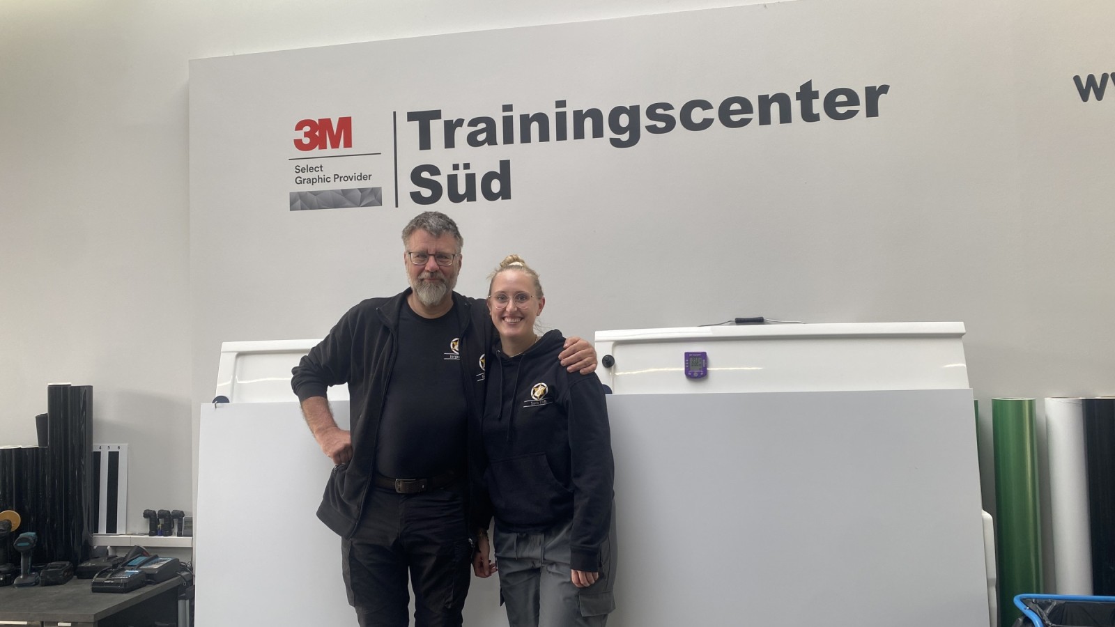 Neues Zertifikat - Jürgen und Sara jetzt 3M™ Endorsed Building Window Film Installer!