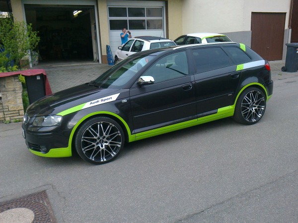 Audi A3 Sport Teilverklebung