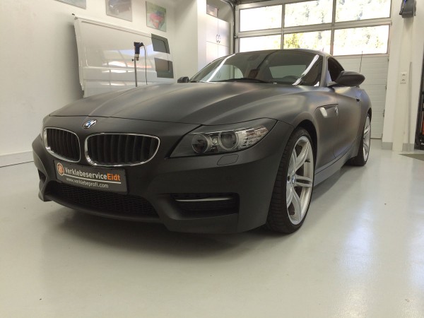 BMW Z4 Schwarz Matt